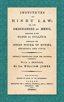 Institutes of Hindu Law