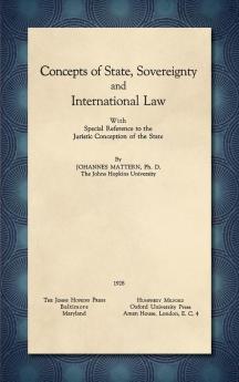 Concepts of State Sovereignty and International Law [1928]