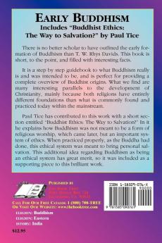 Early Buddhism