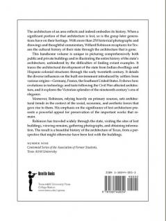 Gone From Texas: Our Lost Architectural Heritage: 9 (Centennial Series of the Association of Series 9)