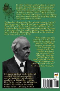 Theism and Humanism: The Book That Influenced C. S. Lewis