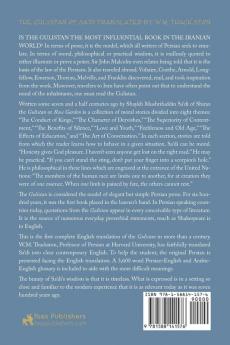 Gulistan (Rose Garden) of Sa'Di: Bilingual English and Persian Edition with Vocabulary