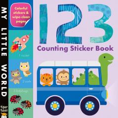 123 Counting Sticker Book