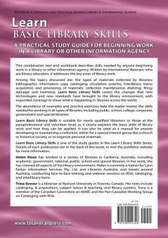 Learn Basic Library Skills (International Edition): (Library Education Series)
