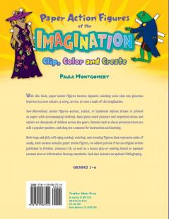 Paper Action Figures of the Imagination: Clip Color and Create