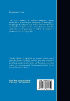 Compendious Syriac Grammar (Ancient Language Resources)