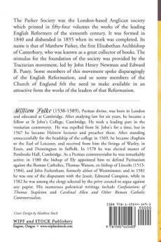 Defence of the Sincere and True Translations of the Holy Scriptures Into the English Tongue (Parker Society)