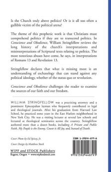 Conscience and Obedience: The Politics of Romans 13 and Revelation13 in Light of the Second Coming (William Stringfellow Library)