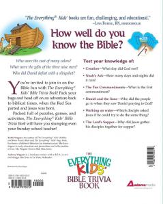 The Everything Kids' Bible Trivia Book