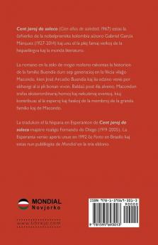 Cent jaroj da soleco (Romantraduko al Esperanto)