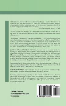 The Economic Consequences of Peace