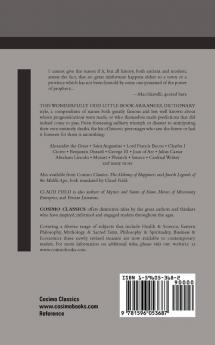 Shadows Cast Before: An Anthology of Prophecies and Presentiments (Cosimo Classics Reference)