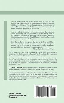 The Postulates of the English Political Economy
