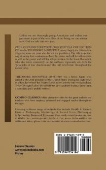 Fear God and Take Your Own Part (Cosimo Classics History)