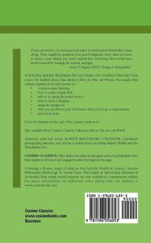 Business Hints for Men and Women