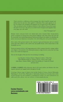 America Speaks: A Library of the Best Spoken Thought in Business and the Professions