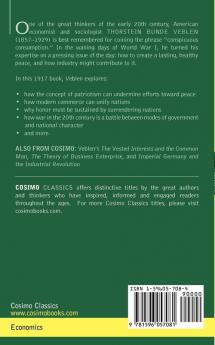 An Inquiry Into the Nature of Peace and the Terms of Its Perpetuation