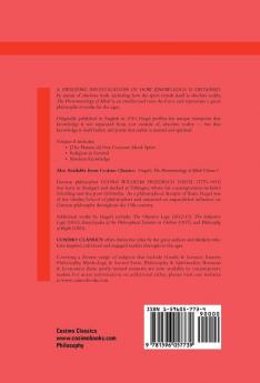 The Phenomenology of Mind: Volume II