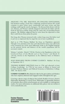 An Essay on the Principle of Population - Vol. 1