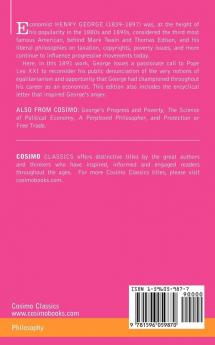 The Condition of Labor: An Open Letter to Pope Leo XIII