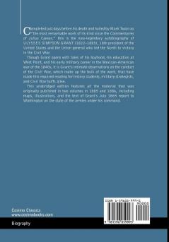 Personal Memoirs of Ulysses S. Grant