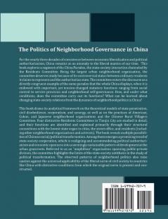 The Politics of Neighborhood Governance in China