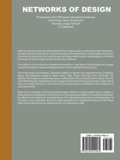 Networks of Design: Proceedings of the 2008 Annual International Conference of the Design History Society (UK) University College Falmouth