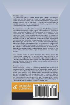 Guide to Legal Research and Writing from the Transnational Perspective