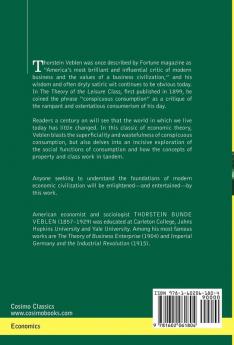The Theory of the Leisure Class (Cosimo Classics Economics)