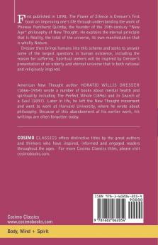 The Power of Silence: An Interpretation of Life in Its Relation to Health and Happiness