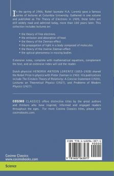 The Theory of Electrons and Its Applications to the Phenomena of Light and Radiant Heat