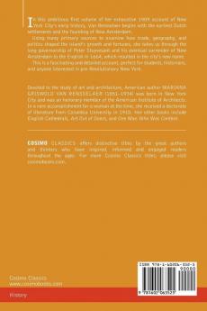 History of the City of New York in the Seventeenth Century: Volume I: New Amsterdam (Cosimo Classics)