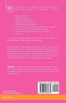 The Philosophy of History