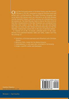 The Ante-Nicene Fathers: The Writings of the Fathers Down to A.D. 325 Volume IV Fathers of the Third Century -Tertullian Part 4; Minucius Felix