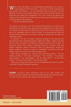 Nicene and Post-Nicene Fathers: Second Series Volume V Gregory of Nyssa: Dogmatic Treatises