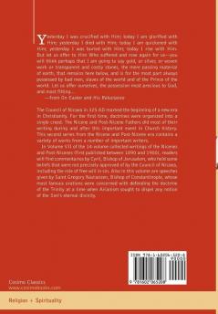 Nicene and Post-Nicene Fathers Second Series Cyril of Jerusalem Gregory Nazianzen: Second Series Volume VII Cyril of Jerusalem Gregory Nazianzen