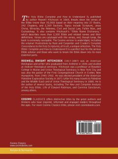 Hitchcock's New and Complete Analysis of the Holy Bible: Including Cruden's Concordance to the Holy Scriptures