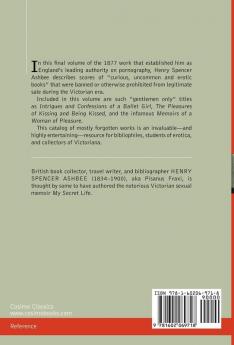 Bibliography of Forbidden Books - Volume III: 3