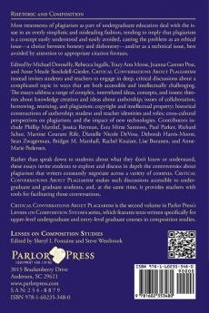 Critical Conversations about Plagiarism (Lenses on Composition Studies)