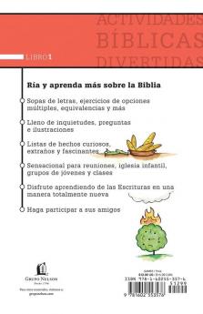Un Actividades B��blicas Divertidas Libro I