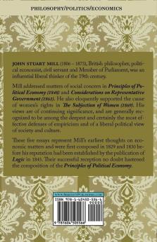 Essays on Some Unsettled Questions of Political Economy