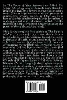 The Science of Mind & the Power of Your Subconscious Mind