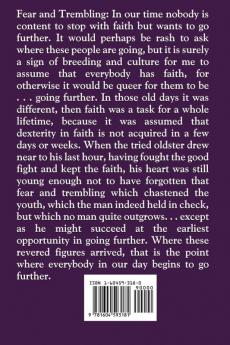 Fear and Trembling