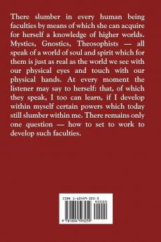 How to Know Higher Worlds