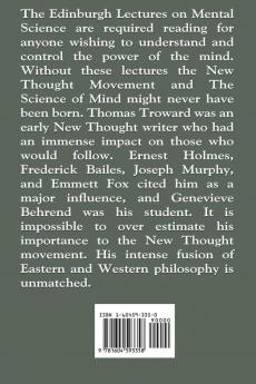 The Edinburgh Lectures on Mental Science