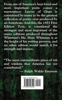Leaves of Grass (1855 First Edition Text)