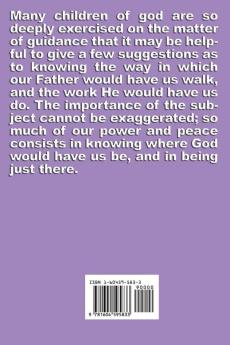 The Secret of Guidance