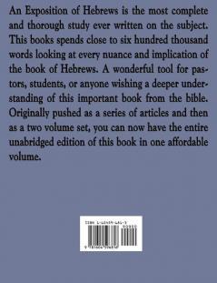 An Exposition of Hebrews