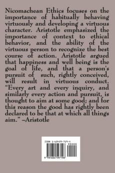 The Nicomachean Ethics