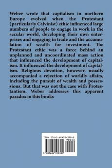 The Protestant Ethic and the Spirit of Capitalism